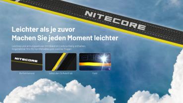NITECORE NU25 MCT 400 LUMEN SCHWARZ